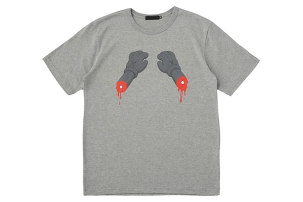 OriginalFake KAWS "Hands of Death" Tee