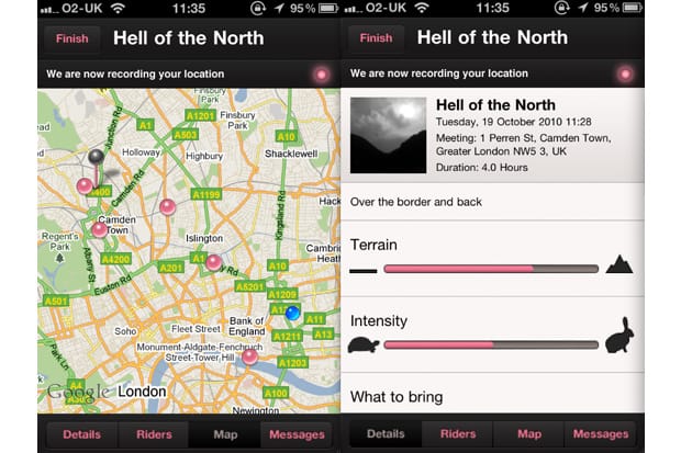 Rapha iPhone App