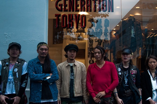 SASQUATCHfabrix. x BlackMeans x BEAMS "Generation Tokyo: Alternative Hippie Front" Pop-Up Shop