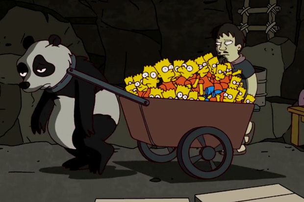 The New York Times: "The Simpsons" Explains Its Button-Pushing Banksy Opening