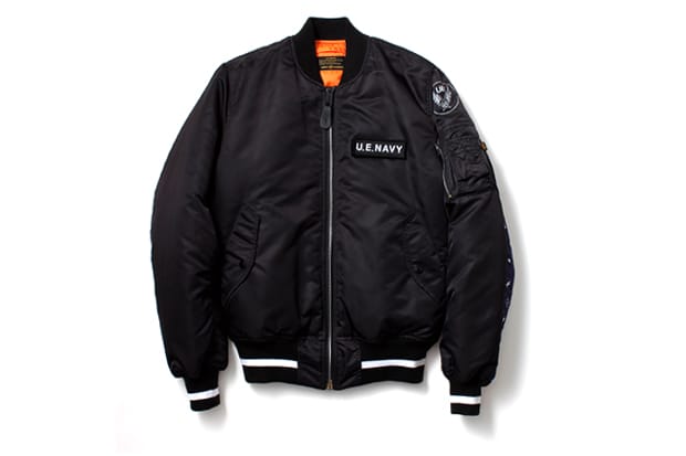 uniform experiment "11th Anniversary Item" ALPHA TIGHT FIT MA-1