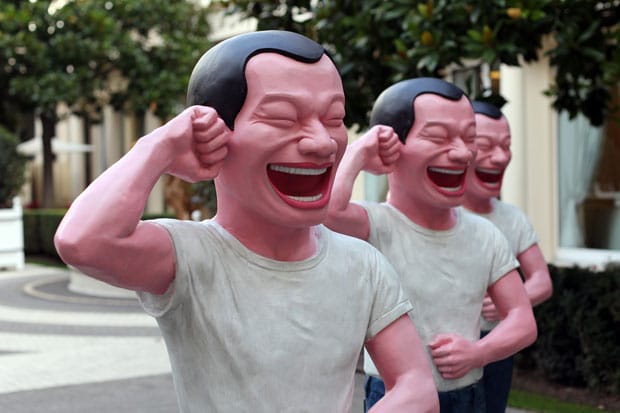 Yue Minjun & Zhan Wang @ Hotel Le Bristol Paris