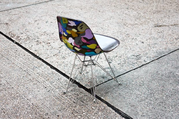 A BATHING APE x Case Study Fiberglass Chair - Kyoto Bape Gallery Exclusive