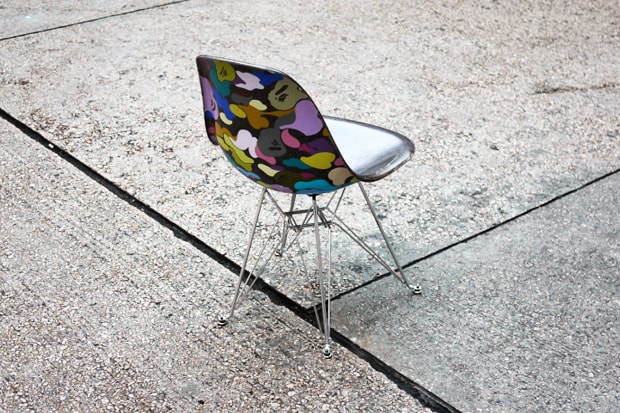 A BATHING APE x Case Study Fiberglass Chair - Kyoto Bape Gallery Exclusive