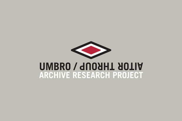 Aitor Throup x Umbro Archive Research Project