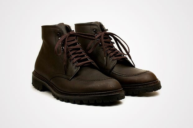 Alden High Moc Toe Kudu Boot 
