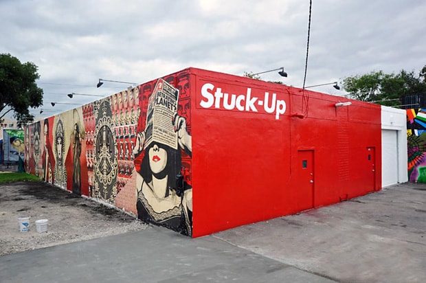 Art Basel Miami 2010: "The Sticker Wall"
