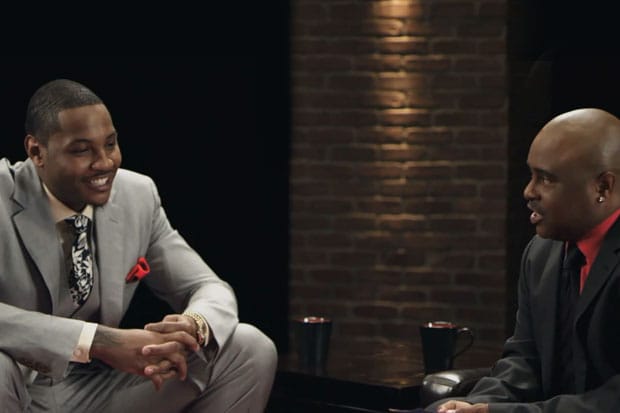 Carmelo Anthony on Ball Talk with Lewis Campbell