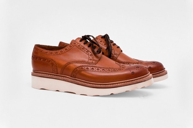 Grenson Vibram Brogue "Archie Tan"