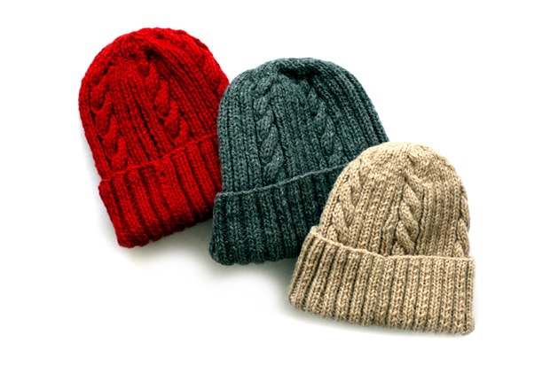 INVENTORY x INVERALLAN Cable Knit Caps