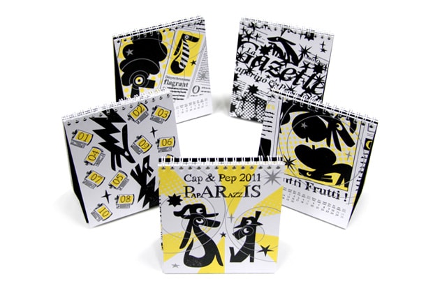 Kuntzel + Deygas “Caperino & Peperone: Paparazzis” 2011 Calendar