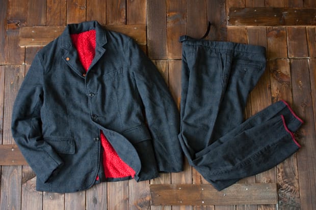 nanamica Field Jacket & Weaving Belt Pants