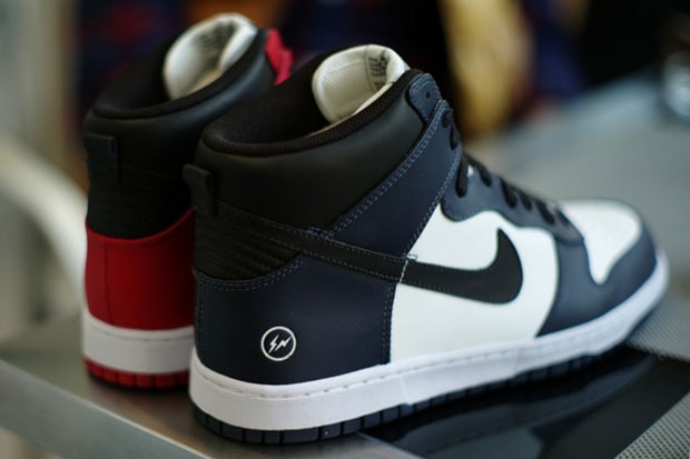 fragment design x Nike Dunk Hi Preview