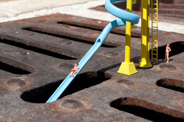 Slinkachu @ Fame Festival 2010