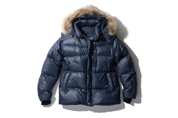 SOPHNET. 2010 Fall/Winter RIPSTOP DIAMOND DETACHABLE FUR DOWN BLOUSON