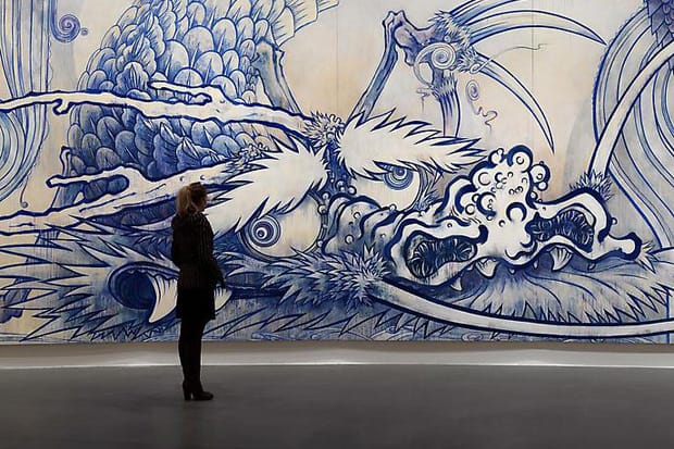 Takashi Murakami First Solo Exhibition @ Gagosian Gallery