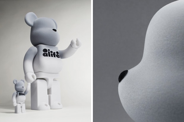 ALIFE Bearbrick FLOCKED BOX SET by Medicom Toy