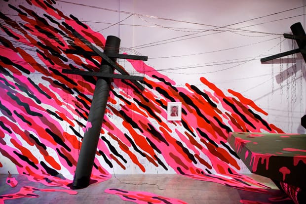 Andrew Schoultz "Melt Down" Exhibition @ Project Space