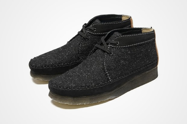 atmos x Clarks Harris Tweed Weaver Boots
