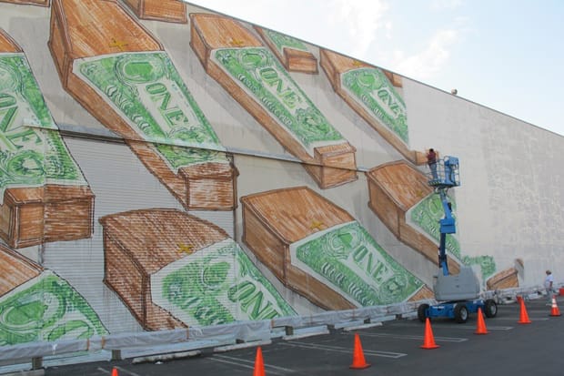 Blu Los Angeles Mural