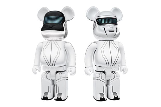 Daft Punk x Medicom Toy x TRON: Legacy 400% Bearbricks