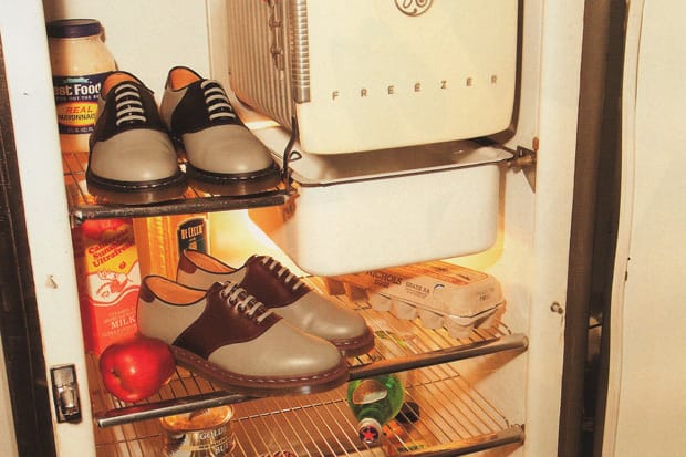 Dr. Martens x URSUS BAPE Saddle Shoes