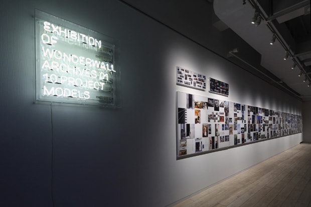 Exhibition Of WONDERWALL Archives 01-10 Project Models