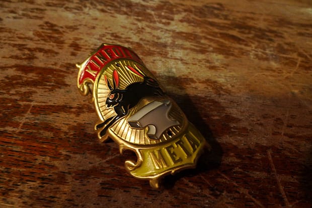 Kinfolk "Black Rabbit" Badge 2011