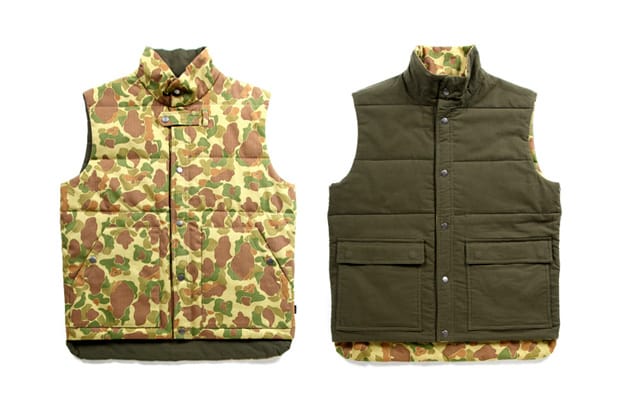 Maiden Noir Reversible "Frog Camo" Vest