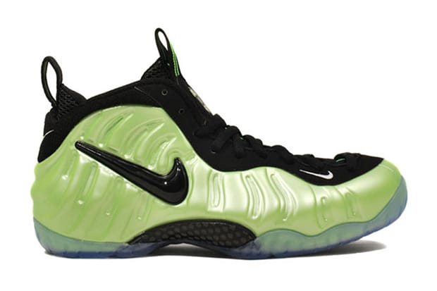 nike air foamposite pro electric green