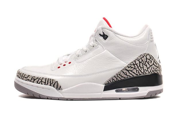 Air Jordan 3 White/Cement Grey