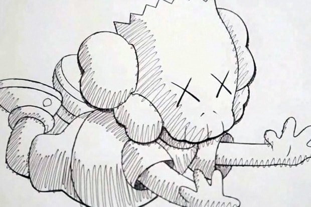 Kaws картинки для срисовки