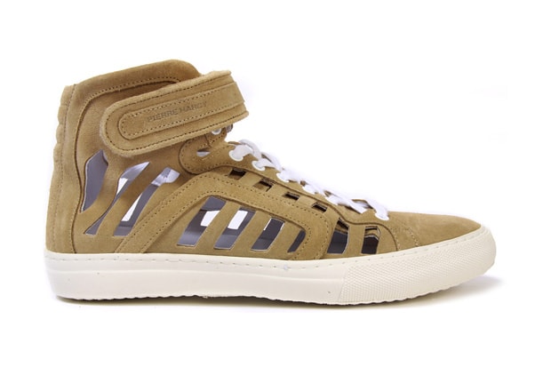 Pierre Hardy Suede Ankle Sneakers