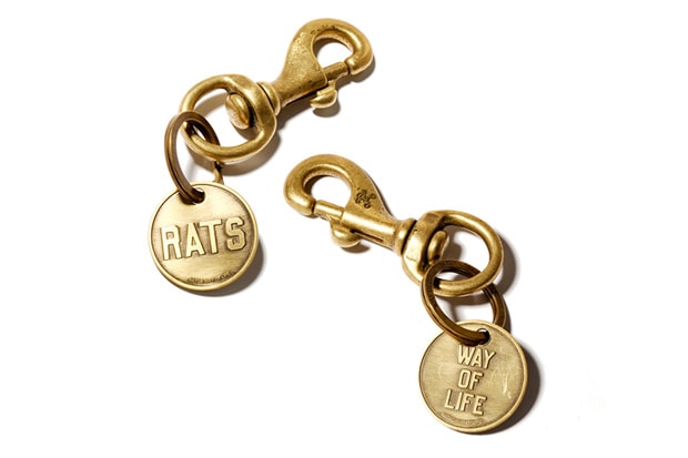 RATS X Blackflag Keychain