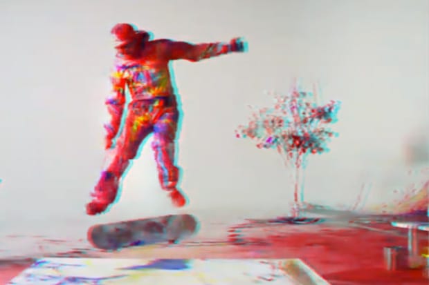 Red Bull Skateboarding: Skateboarding Meets Paint 3D