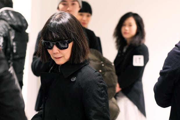 Streetsnaps: Rei Kawakubo in Beijing