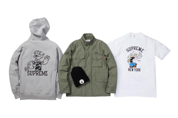 Supreme x Popeye 2010 Fall/Winter Collection