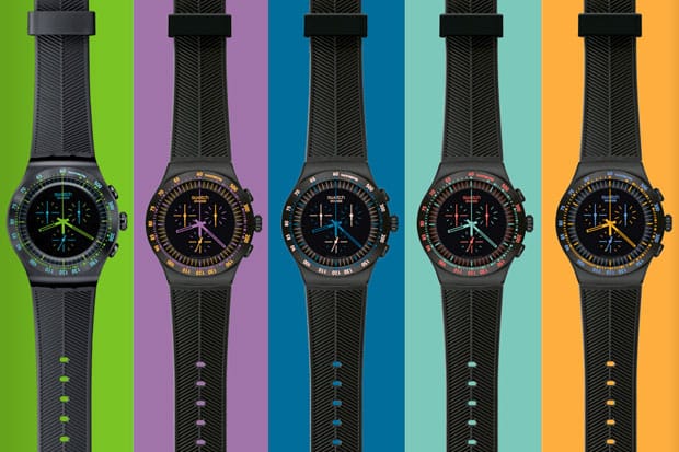 Swatch Chrono Black Collection