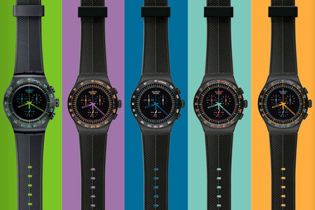 Swatch Chrono Black Collection