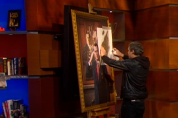 The Colbert Report featuring Shepard Fairey and Steve Martin