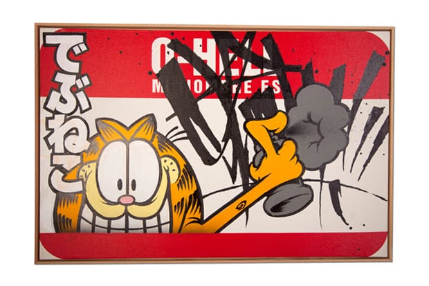The Hundreds x Garfield: Art Show Artwork