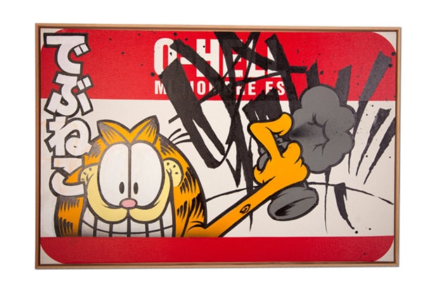 The Hundreds x Garfield: Art Show Artwork