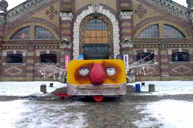 The Moulin x Os Gemeos "Dépayz’arts" Installation Preview