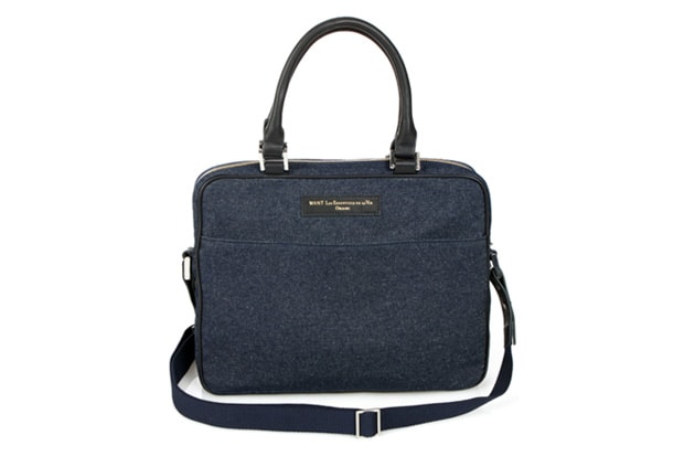 WANT Les Essentiels de la Vie Denim Laptop Bag