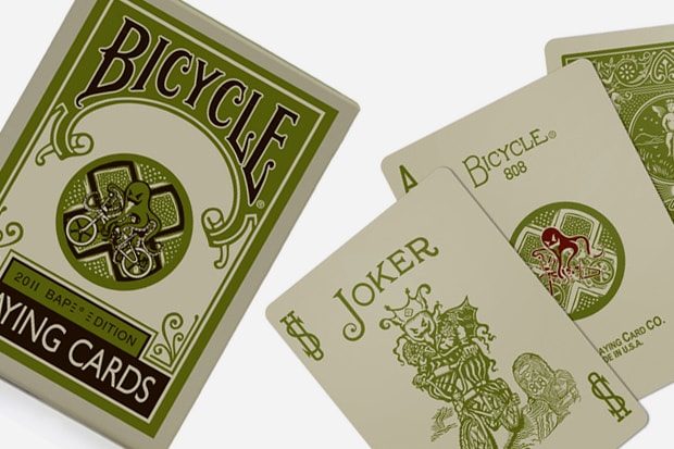 A Bathing Ape x Bicycle Playing Cards