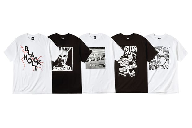 Domino Records x Stussy "BLACK HOLE" Collection
