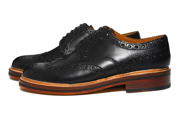 Grenson Archie Brogue "Waxed Leather"
