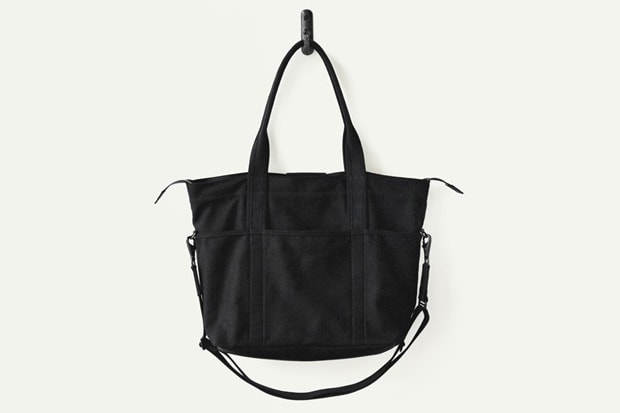 Makr Black Canvas Utility Bag