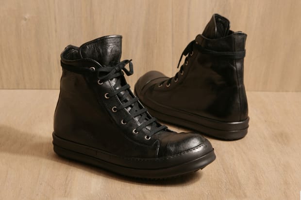 Rick Owens Leather Sneaker