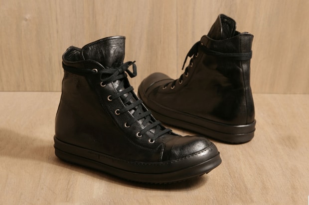 Rick Owens Leather Sneaker